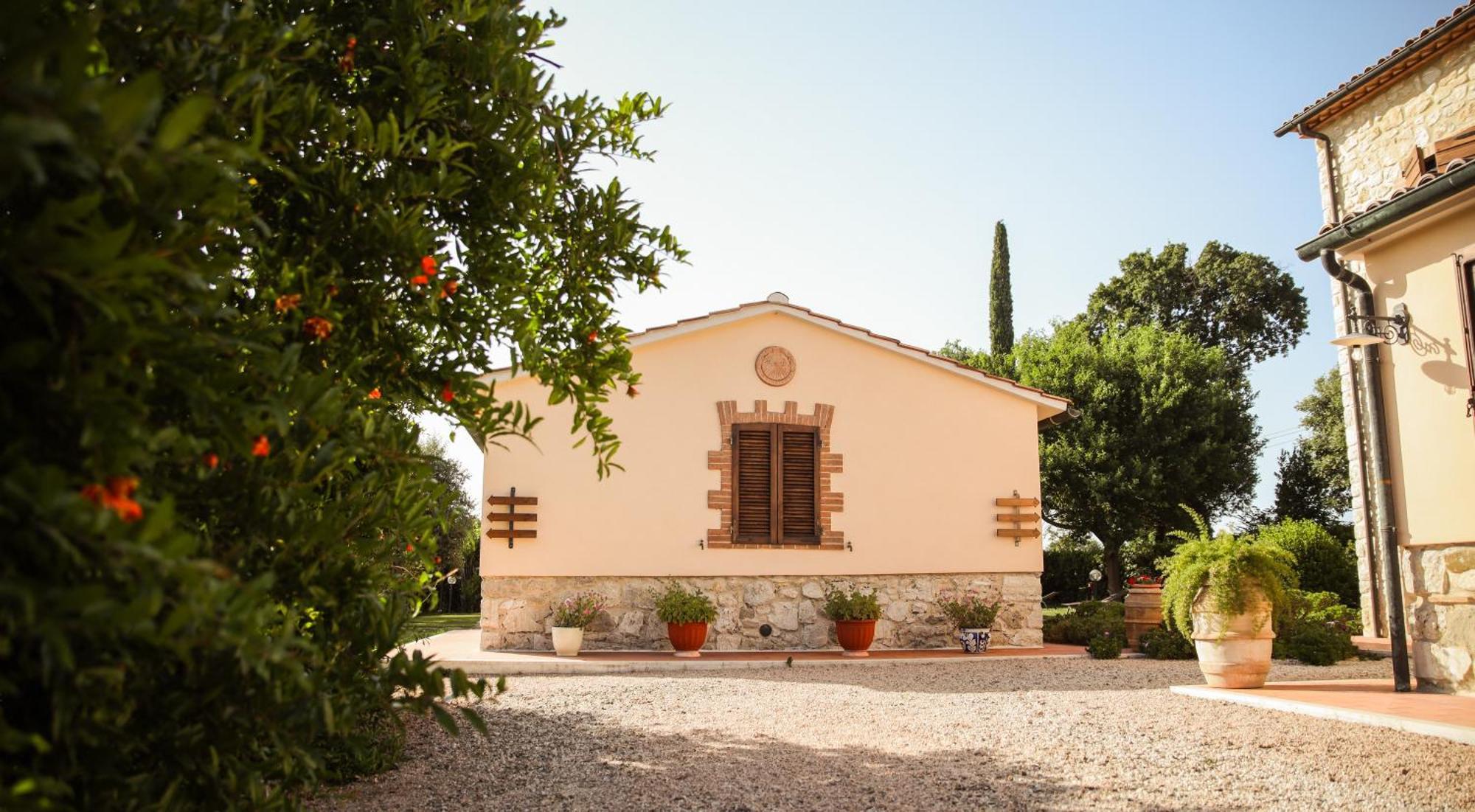 Agriturismo La Vecchia Quercia Montemerano Exteriör bild