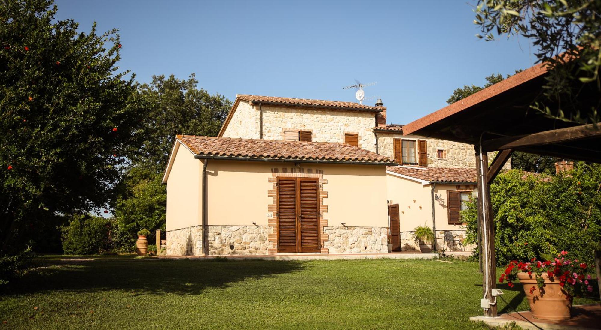 Agriturismo La Vecchia Quercia Montemerano Exteriör bild