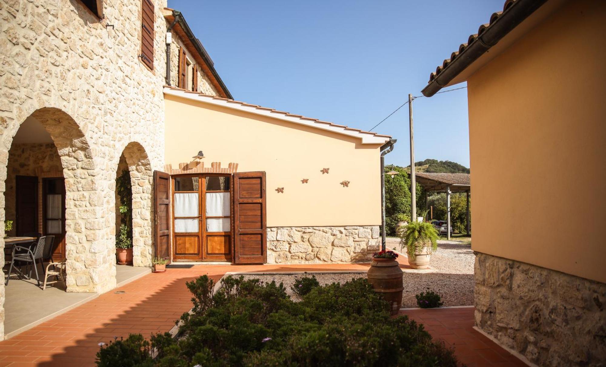 Agriturismo La Vecchia Quercia Montemerano Exteriör bild